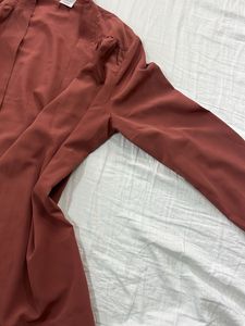 Flowy Rust Colored Blouse