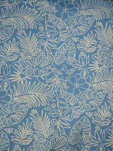 Floral Printed V-Neck Straight Kurta
