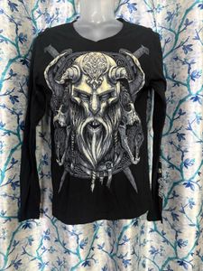Men's Viking Graphic Long Sleeve T-Shirt