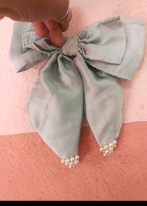 Puff Sleeve Tulle Dress with 3 scrunchies and one