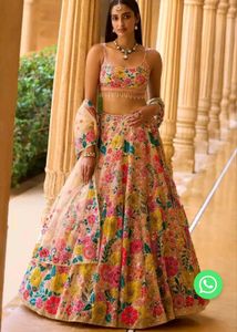 Full Sequence Lehenga Choli Perfect For Weddings