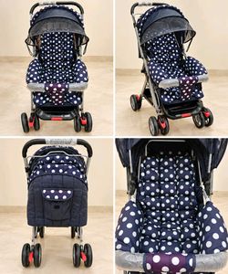Cute Polka Dot Baby Stroller (like new)