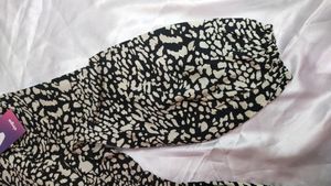 🆕Black Zebra Print Dress
