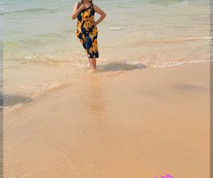 floral Print one Piece/button.slip Dress