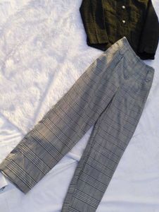 ⭐Free Delivery Checked Blazer &amp; Pants Set⭐