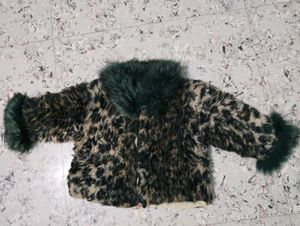 Cozy Faux Fur Leopard Print Jacket