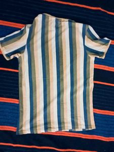 Striped Crew Neck Tee