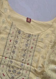Elegant Yellow Kurta Set with Dupatta