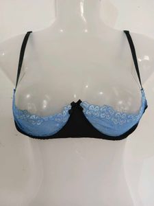 Lace Trimmed Push-Up Bra