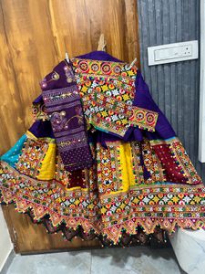 Vibrant Embroidered Lehenga Choli Set