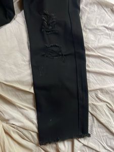 Black Ripped Jeans