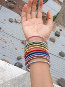 Boho Stackable Thread Bangles