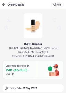 Ruby's Organics Skin Tint Foundation