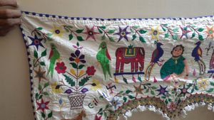 💥 Hand Work Kuchhi Toran Old Pc Antic