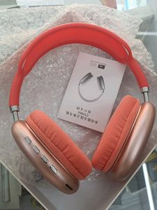 Stylish Wireless Headphones - Coral & Rose Gold