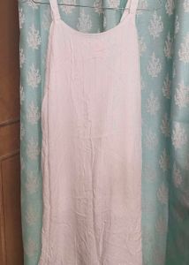 White Sleeveless Kurti