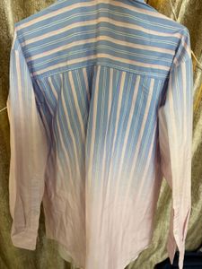 Men's Striped Gradient Shirt