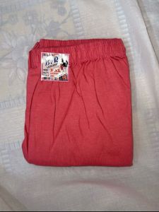 Set of Cotton Leggings-Pink and Peach