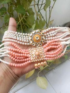Pack of 1 Pearl Choker Necklace