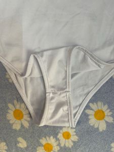 White Square Neck Bodysuit