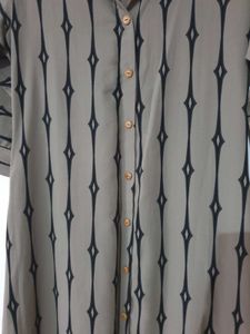 Collared Kurta Top