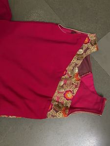 Beautiful Pink Anarkali Gown