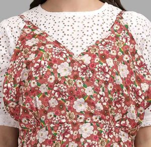 Floral Print Midi Dress