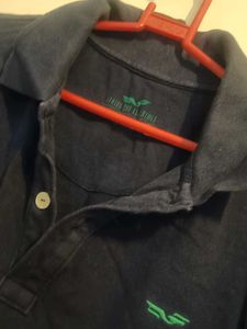 Navy Blue Polo T-Shirt