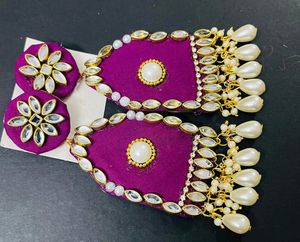 Fancy Fabric Earrings