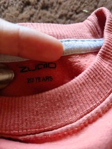 orange and blue 🔵 clourde kids Sweatshirt