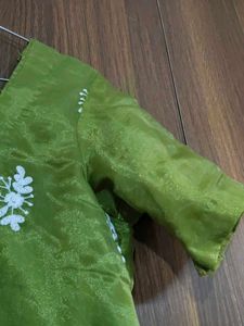Beautiful Green Embroidered Kurta