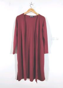Maroon Long Shrug (Women's)