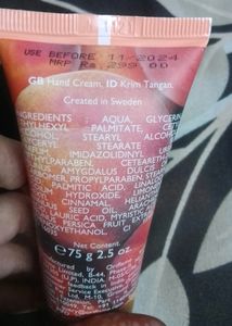 Oriflame Softening Hand Cream - Peach Extract