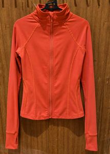 Red Compression jacket lululemon dupe