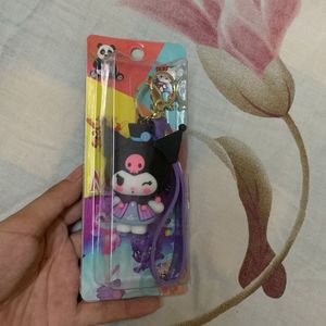 Kuromi Sanrio Characters Keychain⭐️