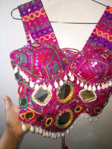 BRAND NEW UNUSED Mirror Work CORSET Blouse