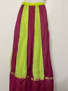 festivals Vibrant Striped Ethnic Skirt