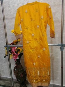 Embroidery silk Kurti