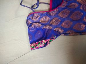 Long Blouse Without Padding And Embroidery