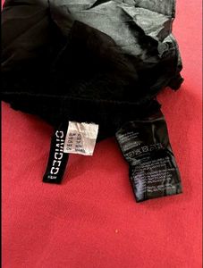 H&amp;M Black Strapless Tube Top