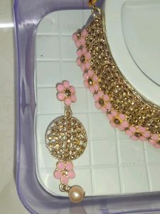 Pink Embroidered Lehenga Choli