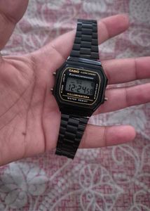 Casio Black Metal Watch