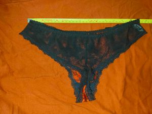 Red Floral Lace Bikini Panty