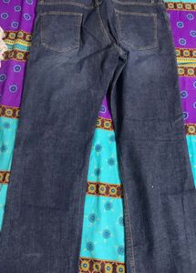 Classic Dark Wash Denim Jeans
