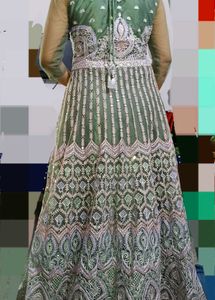 Stunning Embroidered Ethnic Gown
