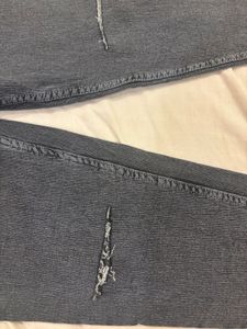COMBO of Classic Black &amp; Grey TornJeans (2 Pairs)