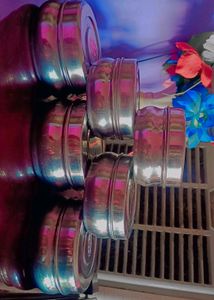 Stainless Steel Tiffins For School, Collection, Office Etc.. (Any 2 )