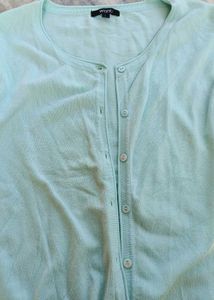 Mint Green Cardigan