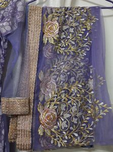 Designer Embroidered Kurta Set with Dupatta