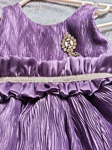 Sparkly Lavender Party Dress